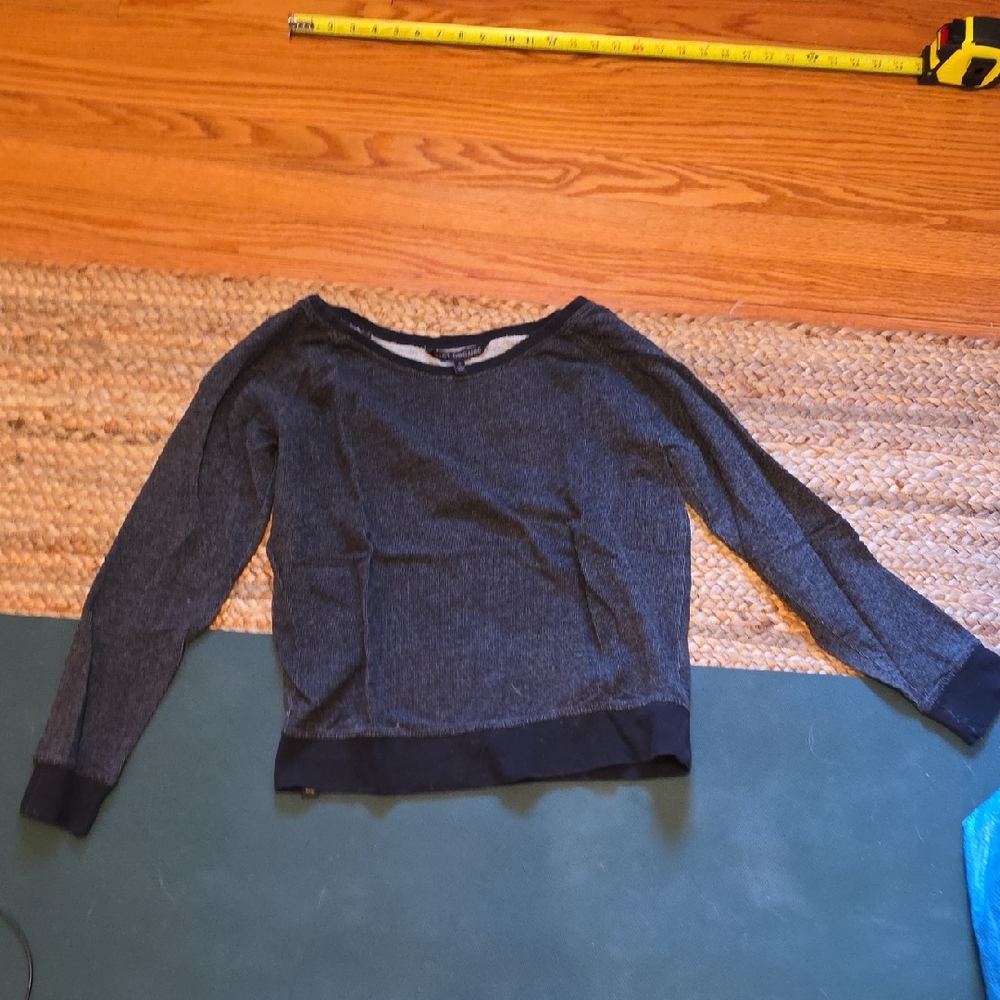 Pact Women's Black and Gray Top